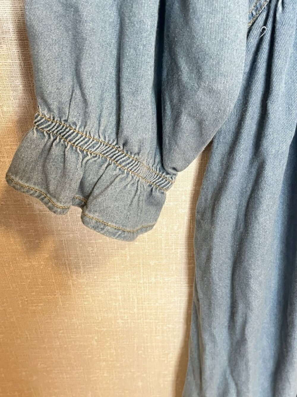 Tommy Hilfiger Light Blue Denim Shirt Dress - Picture 2 of 6